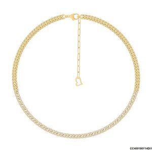 Diamond Legacy 14K (or 18k upon request) Yellow Gold Link Necklace